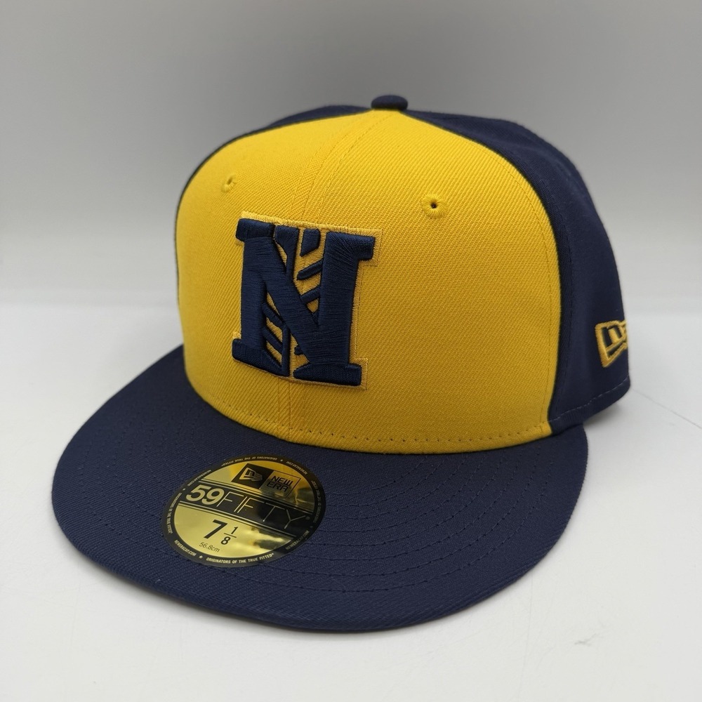 New Era 59FIFTY Nashville Sounds Hat Cap 7 1/8 Brewskis Brewers '24 Theme Nights
